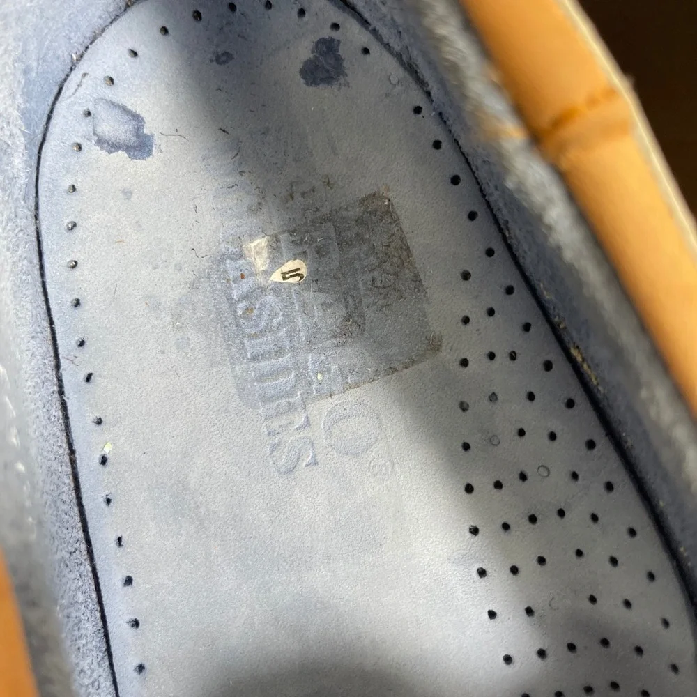 Sebago Docksides Portland Spinnaker Boat Shoe Multi Color Leather Men's 11 M